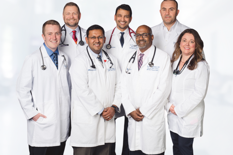 Group of cardiologists 